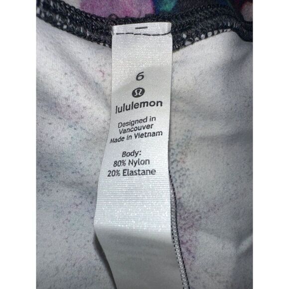 Lululemon Align Short *4" Utopia Multi Size 6 - Picture 13 of 16